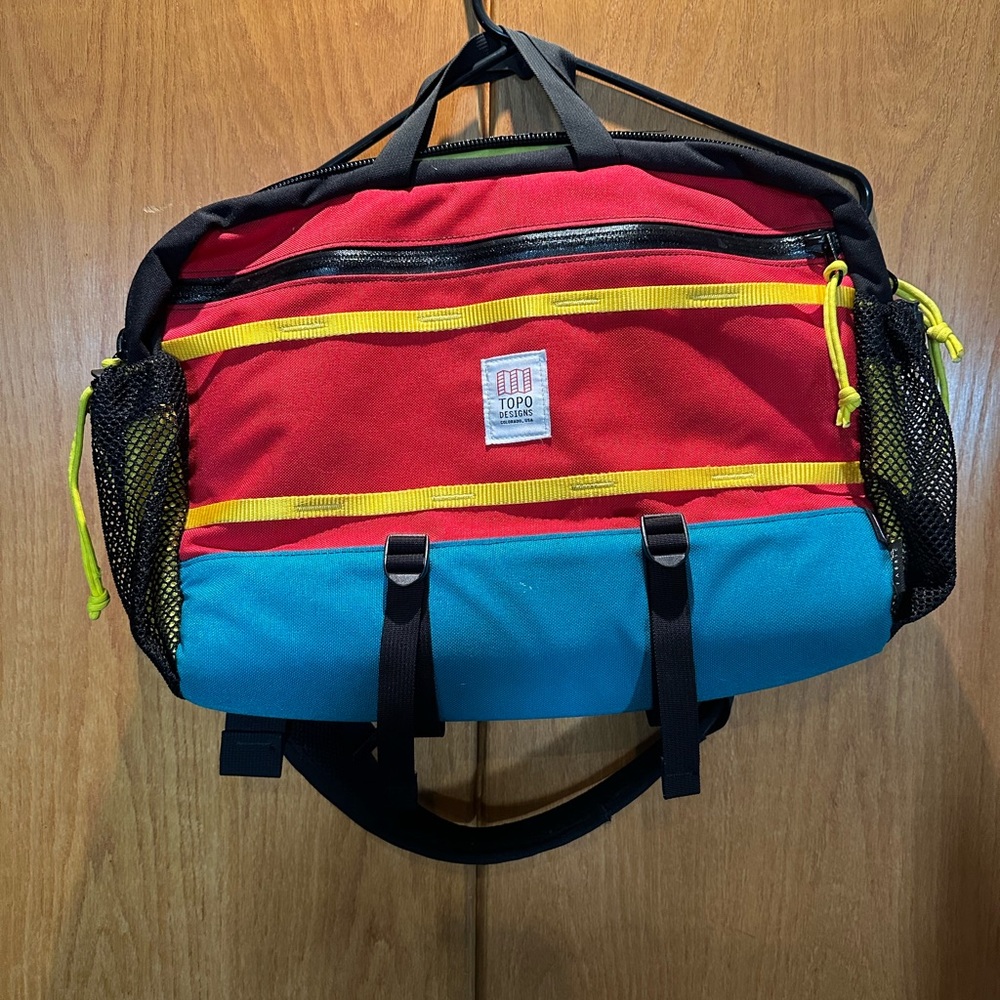 OG topo designs messenger bag!